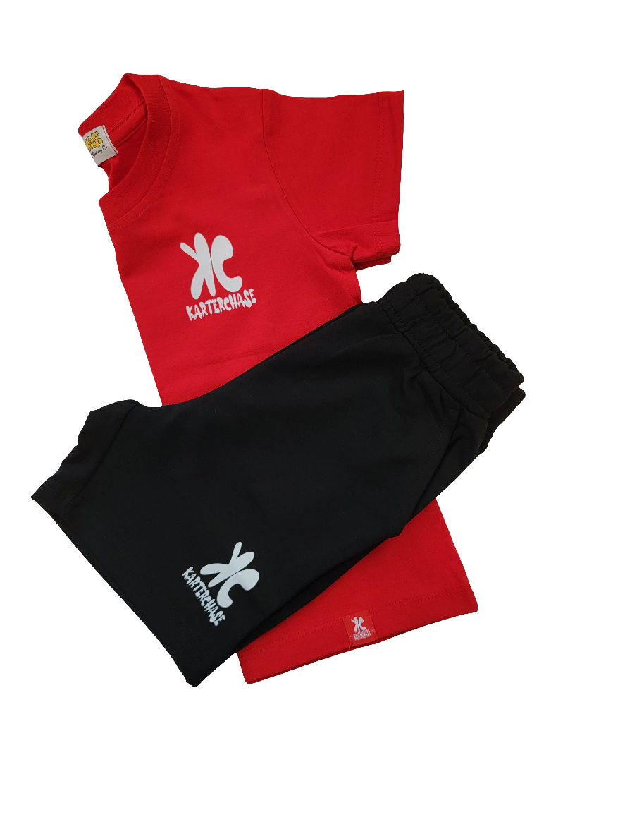 KC Logo Cotton Shorts w/pockets